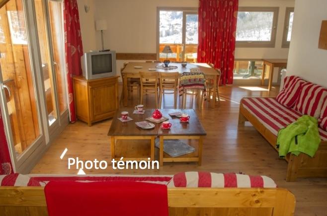 Trois pièces duplex en résidence de tourisme à Valloire Alpes du Nord