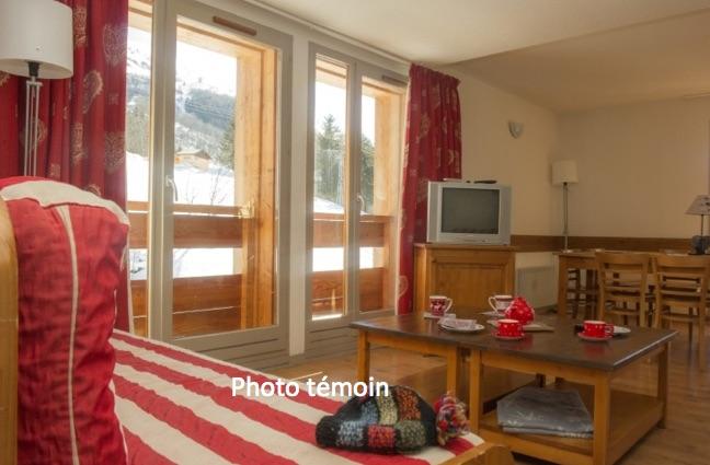 Trois pièces duplex en résidence de tourisme à Valloire Alpes du Nord