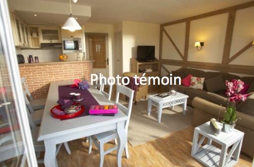 Duplex géré par Pierre & Vacances en résidence de Tourisme à Houlgate en Normandie