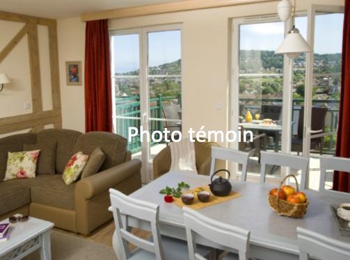 Duplex géré par Pierre & Vacances en résidence de Tourisme à Houlgate en Normandie