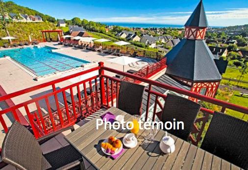 Duplex géré par Pierre & Vacances en résidence de Tourisme à Houlgate en Normandie
