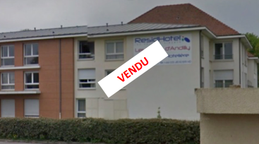 Deux-pièces géré par ResidHotel en résidence Affaires à Andilly au Nord de Paris